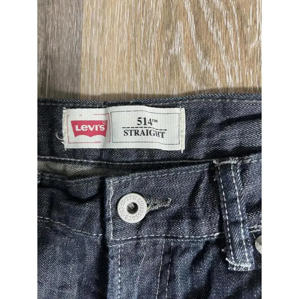 Levi's 514 Straight‎ Dark Wash Jeans